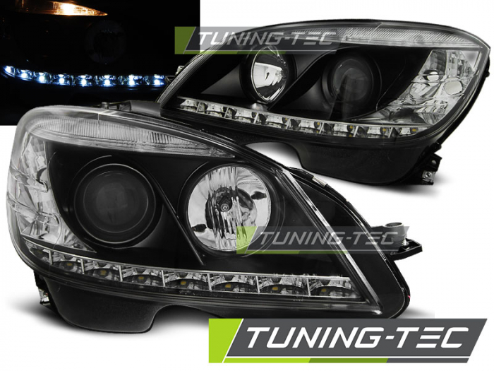 Faruri MERCEDES W204 07-10 NEGRU H7 [1]
