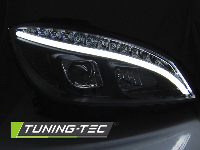 Faruri MERCEDES W204 07-10 NEGRU TUBE LIGHT H7 [3]