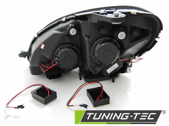 Faruri MERCEDES W204 07-10 NEGRU TUBE LIGHT H7 [4]