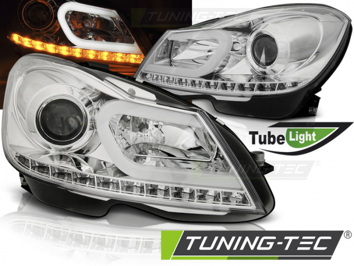 Faruri MERCEDES W204 11-14CROM TUBE LIGHT [1]