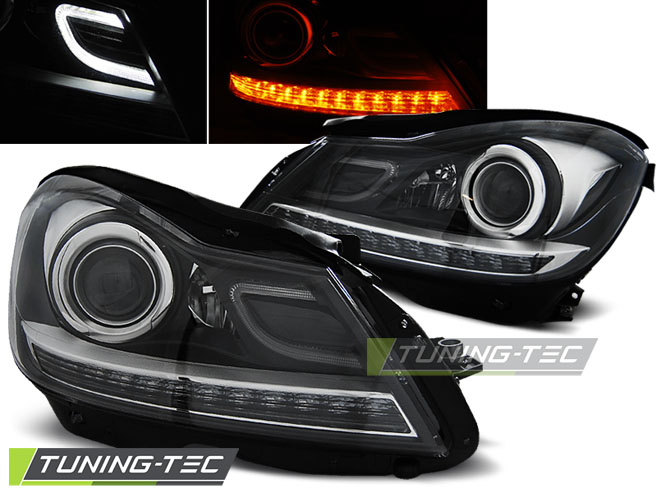 Faruri MERCEDES W204 11- NEGRU [1]