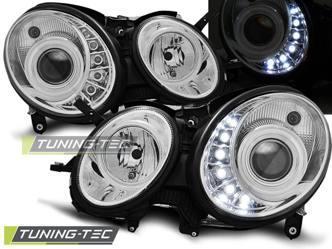 Faruri MERCEDES W211 E-KLASA 03.02-04.06 DAYLIGHT CROM [1]