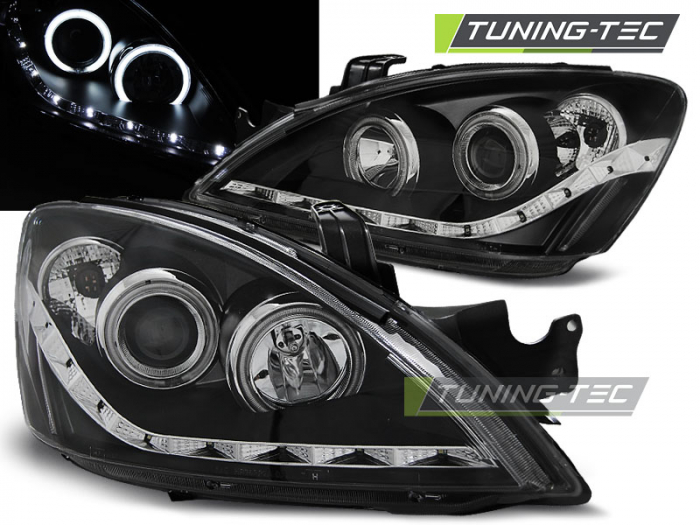 Faruri MITSUBISHI LANCER 7 04-07 DAYLIGHT NEGRU [1]