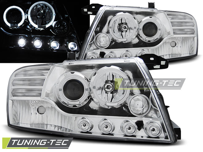 Faruri MITSUBISHI PAJERO V60 00-06 ANGEL EYES CROM [1]