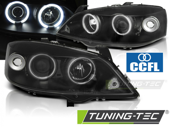 Faruri OPEL ASTRA G 09.97-02.04 ANGEL EYES CCFL NEGRU [1]