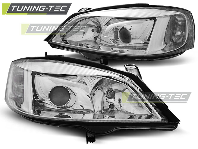 Faruri OPEL ASTRA G 09.97-02.04 CROM H7 [1]