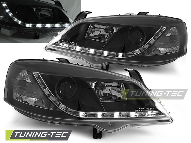 Faruri OPEL ASTRA G 09.97-02.04 DAYLIGHT NEGRU [1]