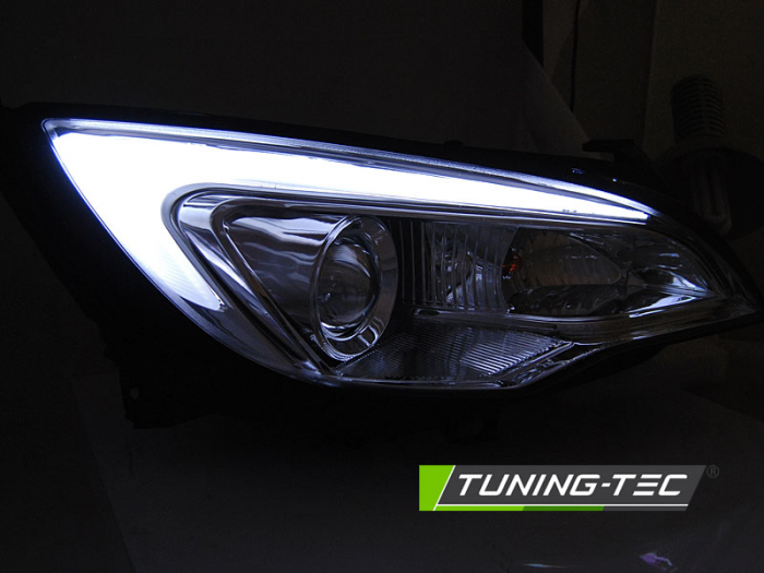 Faruri OPEL ASTRA J 10-15 Daylight Tub True DRL Crom  [2]