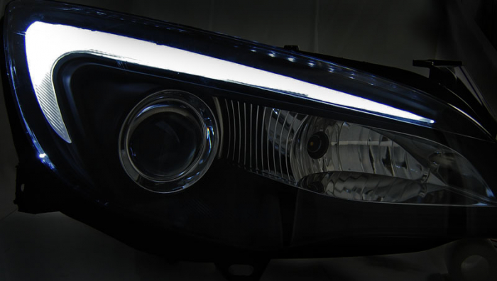 Faruri OPEL ASTRA J 10-15 Daylight Tub True DRL negru [2]