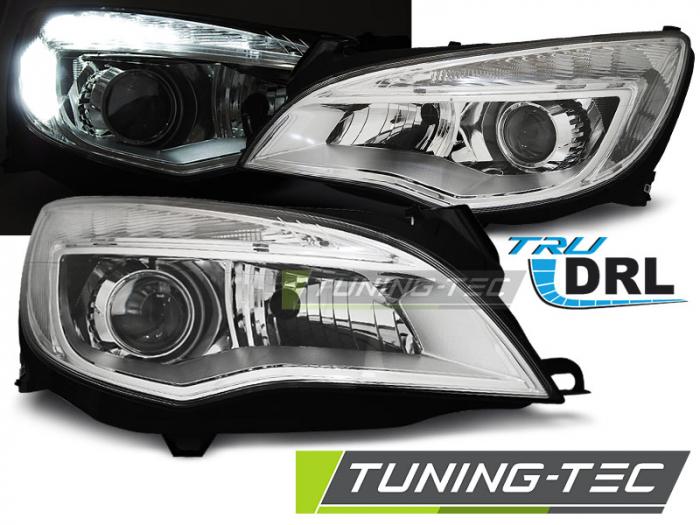 Faruri OPEL ASTRA J 10- CROM TRU DRL [1]