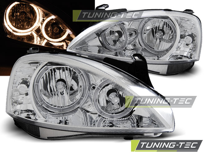 Faruri OPEL CORSA C 11.00-09.06 ANGEL EYES CROM [1]