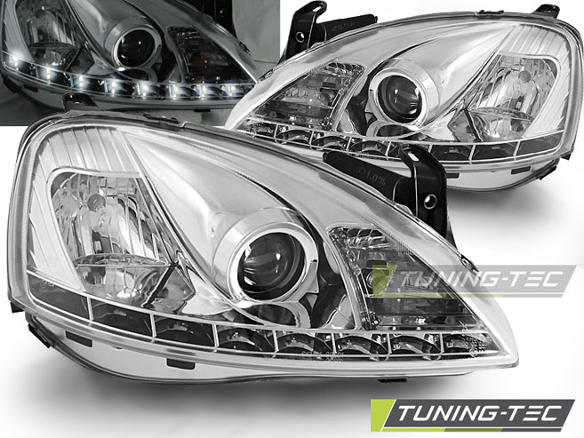 Faruri OPEL CORSA C 11.00-09.06 DAYLIGHT CROM [1]