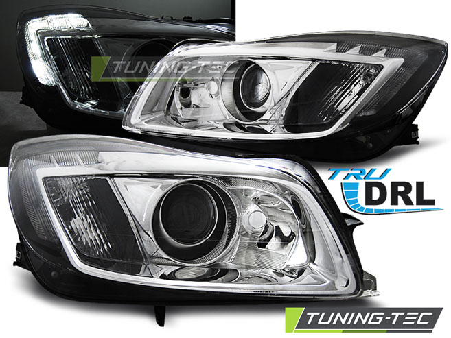 Faruri OPEL INSIGNIA 08-12 CROM TRU DRL [1]