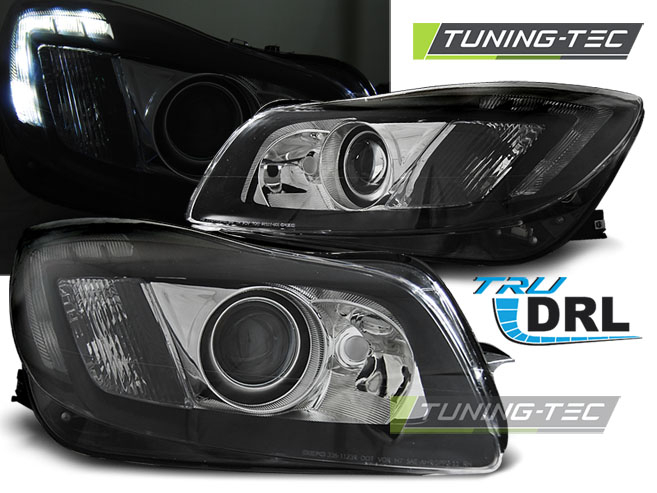 Faruri OPEL INSIGNIA 08-12 NEGRU TRU DRL [1]