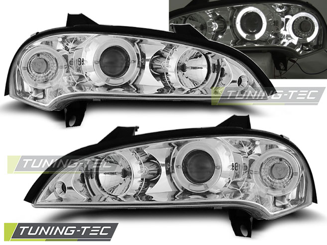 Faruri OPEL TIGRA 09.94-12.00 ANGEL EYES CROM [1]