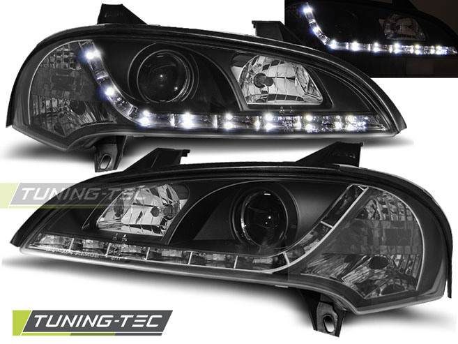 Faruri OPEL TIGRA 09.94-12.00 DAYLIGHT NEGRU [1]