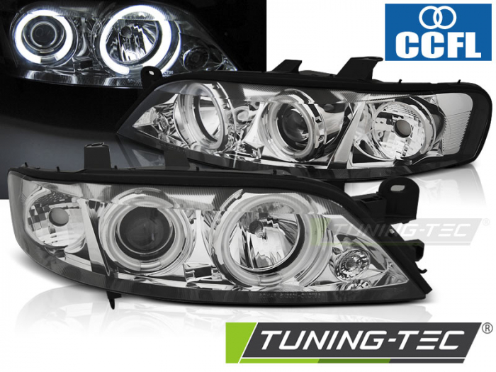 Faruri OPEL VECTRA B 99-03.02 ANGEL EYES CCFL CROM [1]