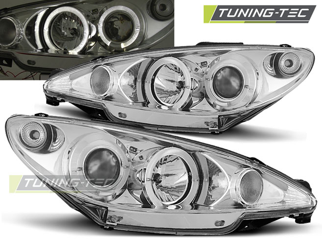 Faruri PEUGEOT 206 02- ANGEL EYES CROM [1]
