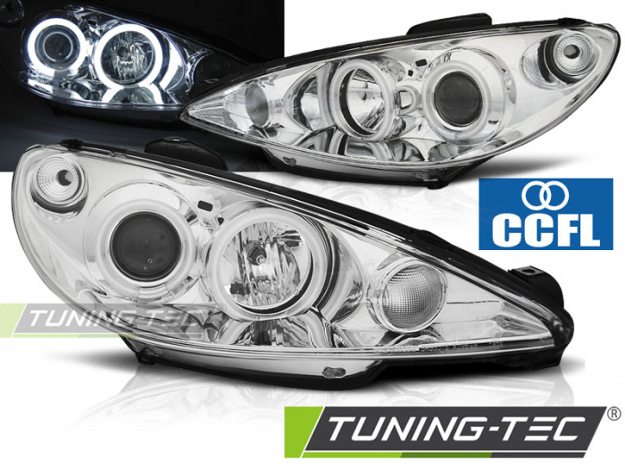 Faruri PEUGEOT 206 02- ANGEL EYES CROM CCFL [1]