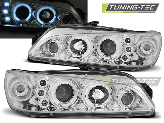 Faruri PEUGEOT 306 05.97-03.01 ANGEL EYES CROM [1]