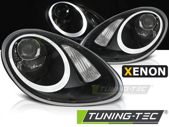 Faruri PORSCHE BOXSTER / CAYMAN 987 05-08 HID NEGRU [1]