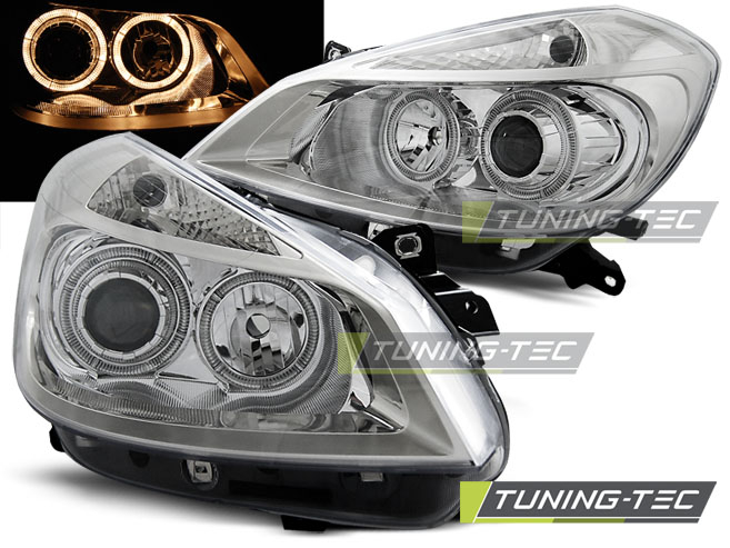 Faruri RENAULT CLIO 3 05-09 CROM ANGEL EYES [1]