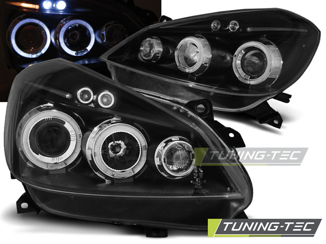 Faruri RENAULT CLIO 3 05-09 NEGRU ANGEL EYES [1]