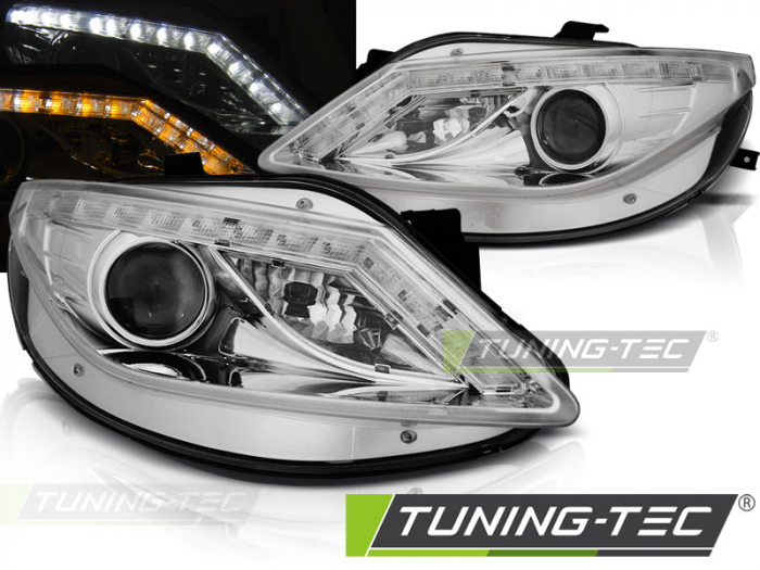 Faruri SEAT IBIZA 6J 06.08-12 DAYLIGHT LED INDICATOR CROM [1]