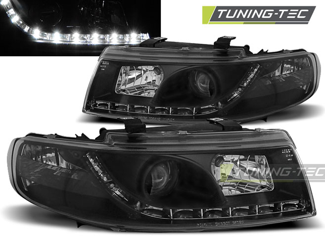 Faruri SEAT LEON / TOLEDO 04.99-08.04 DAYLIGHT NEGRU [1]