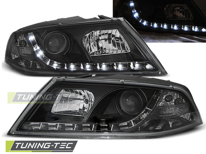 Faruri SKODA OCTAVIA 2 03.04- 08 D1S DAYLIGHT NEGRU [1]