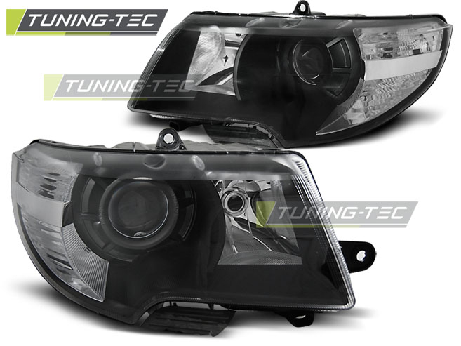 Faruri SKODA SUPERB 08-12  NEGRU [1]