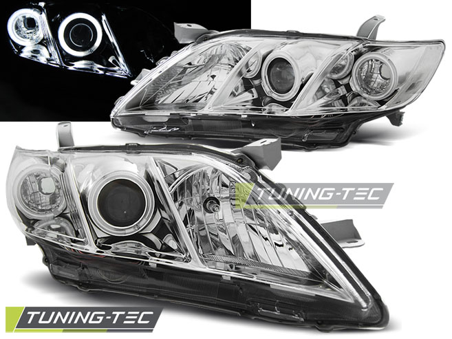 Faruri TOYOTA CAMRY 6 XV40 06-09 ANGEL EYES CROM [1]