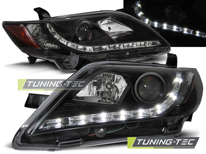 Faruri TOYOTA CAMRY 6 XV40 06-09 DAYLIGHT NEGRU [1]