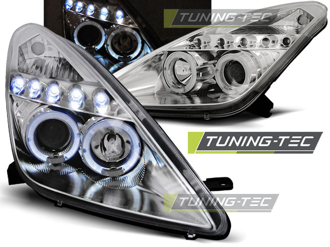 Faruri TOYOTA CELICA T230 99-05 ANGEL EYES CROM [1]
