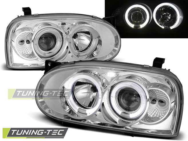 Faruri VW GOLF 3 09.91-08.97 ANGEL EYES CROM [1]