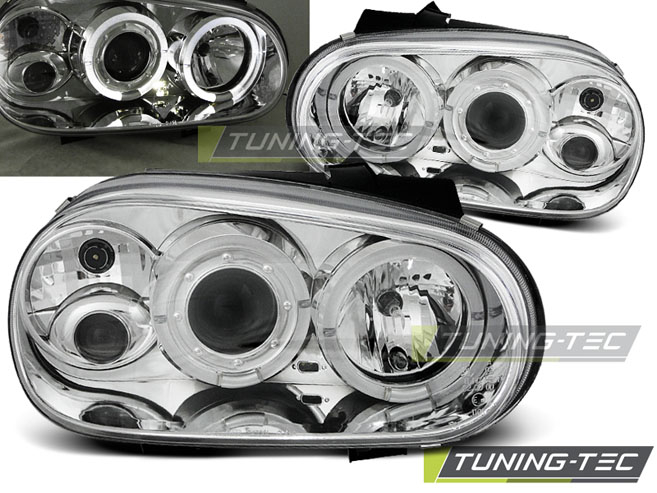 Faruri VW GOLF 4 09.97-09.03 ANGEL EYES CROM [1]