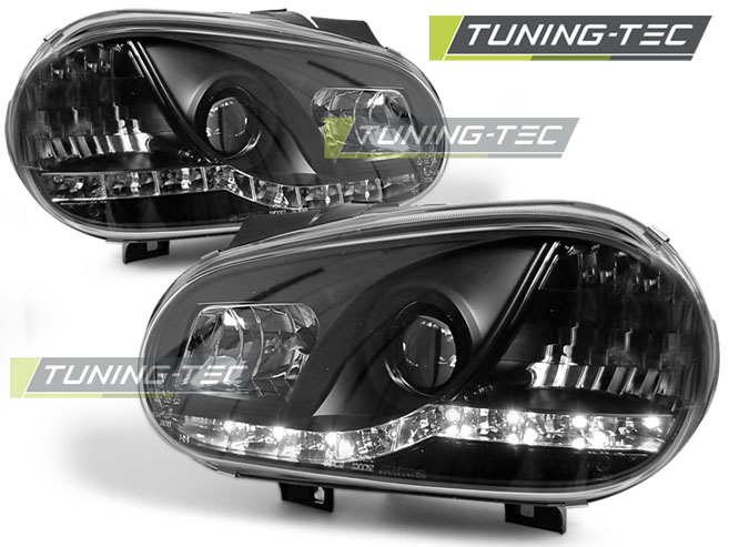 Faruri VW GOLF 4 09.97-09.03 DAYLIGHT NEGRU [1]