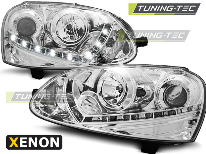 Faruri VW GOLF 5 03-08 D2S DAYLIGHT CROM [1]