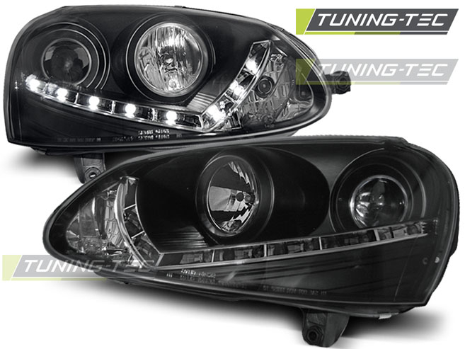 Faruri VW GOLF 5 03-08 DAYLIGHT NEGRU [1]