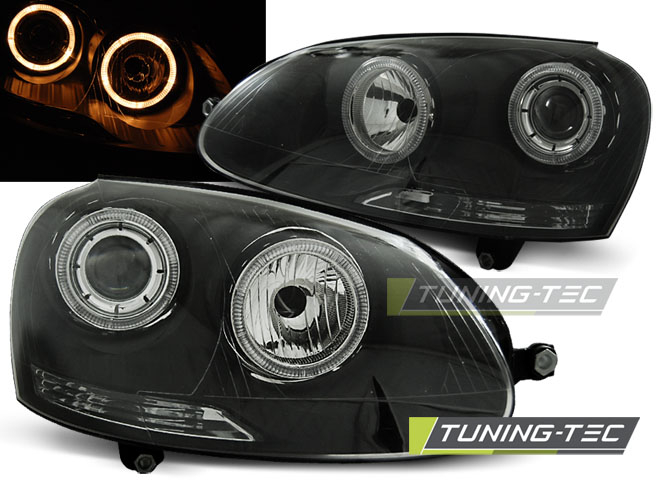 Faruri VW GOLF 5 10.03-09 ANGEL EYES NEGRU [1]