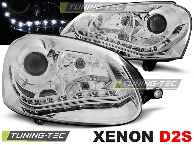 Faruri VW GOLF 5 DAYLIGHT CROM XENON [1]