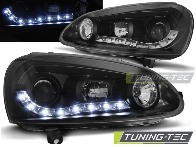 Faruri VW GOLF 5 DAYLIGHT NEGRU [1]