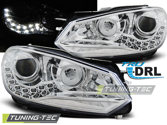 Faruri VW GOLF 6 10.08-12  TRU DRL CROM [1]