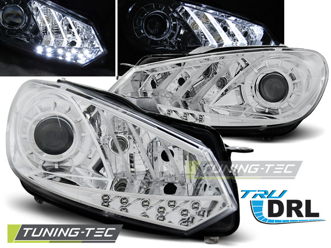 Faruri VW GOLF 6 10.08- 12 TRU DRL CROM [1]