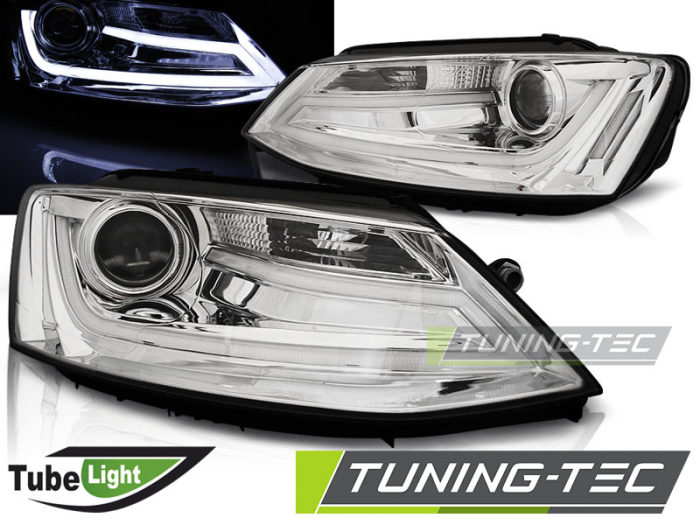 Faruri VW JETTA VI 1.11-  TUBE LIGHT CROM [1]