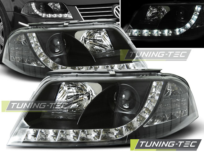 Faruri VW PASSAT 3BG 09.00-03.05 DAYLIGHT NEGRU [1]