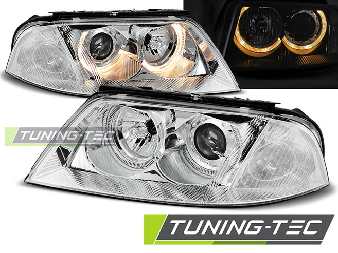 Faruri VW PASSAT 3BG B5 FL 09.00-03.05 ANGEL EYES CROM [1]