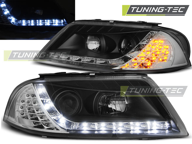 Faruri VW PASSAT 3BG B5 FL 09.00-03.05 DAYLIGHT NEGRU [1]