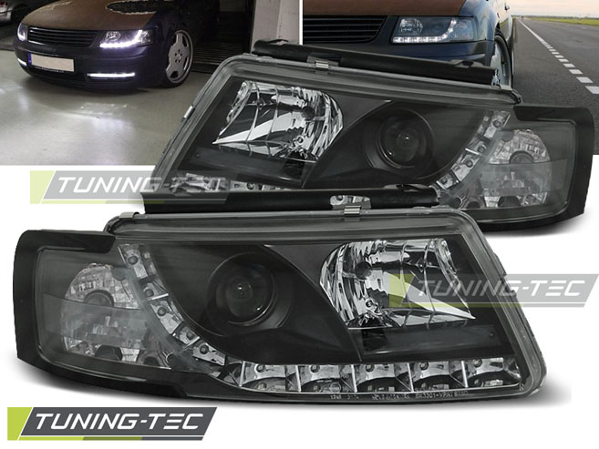 Faruri VW PASSAT 5B 3B 11.96-08.00 DAYLIGHT NEGRU [1]