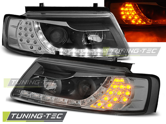 Faruri VW PASSAT B5 11.96-08.00 DAYLIGHT NEGRU [1]